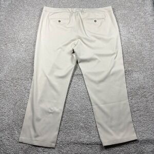 Mizzen+Main Baron Chino Athletic Fit Pants Khaki Tan Mens 40x27 BRN-S20-26001-A